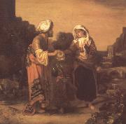 Barent fabritius The Expulsion of Hagar and Ishmael (mk33) USA oil painting artist
